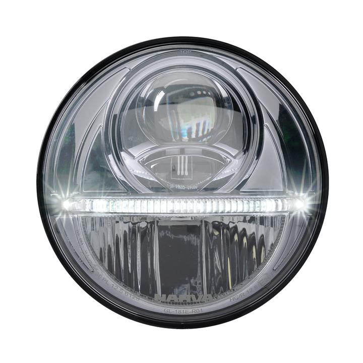 Narva 7" LED Headlight Replacement High/Low Beam + DRL Direct Fit ADR Approved
