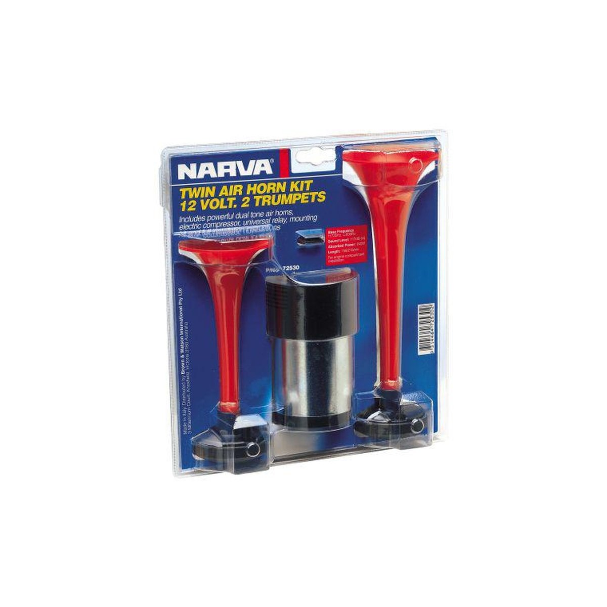 Narva Horn Twin Air Kit 24V 72532