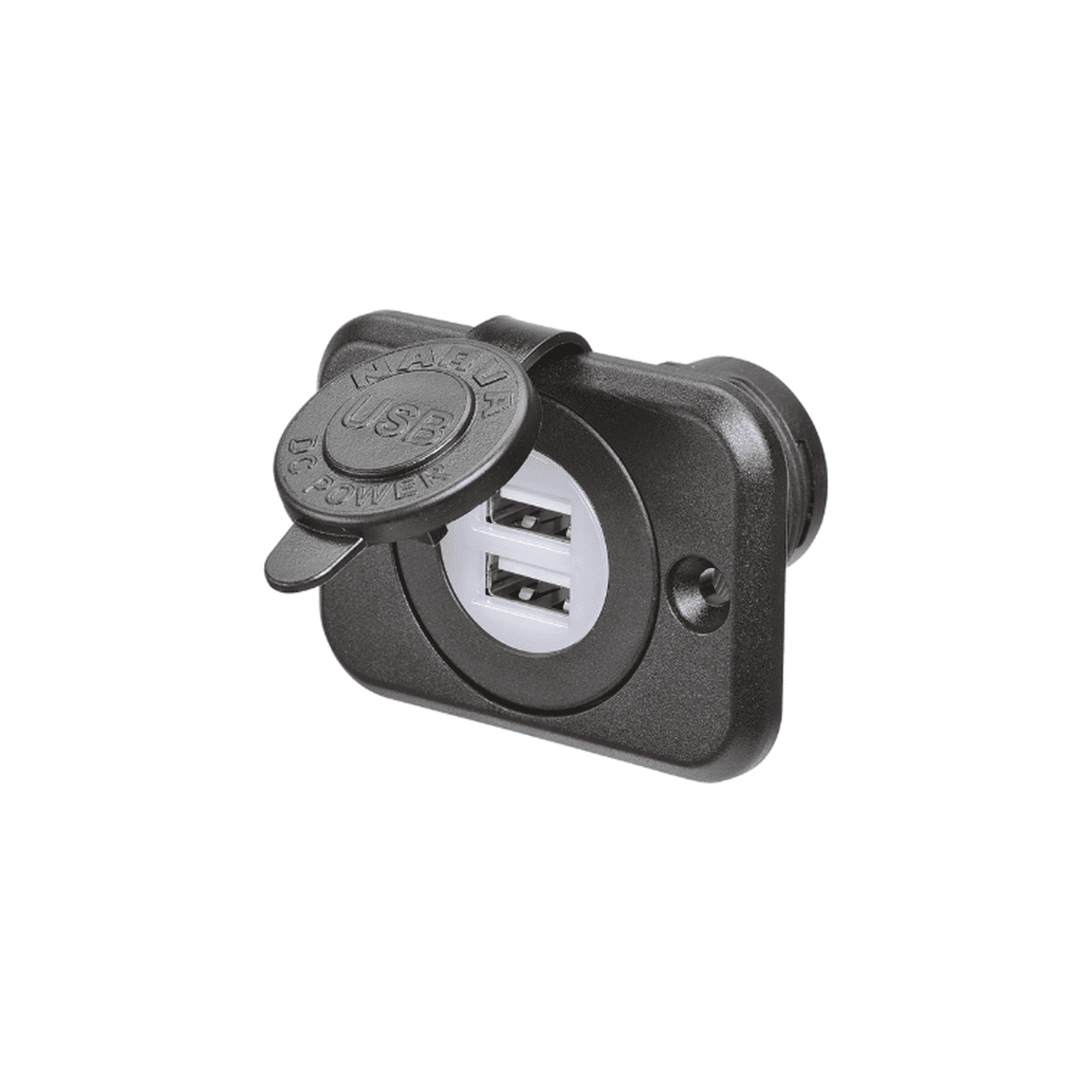 Narva LED Dual USB Socket Light and Cover Blister Pack 81102BL