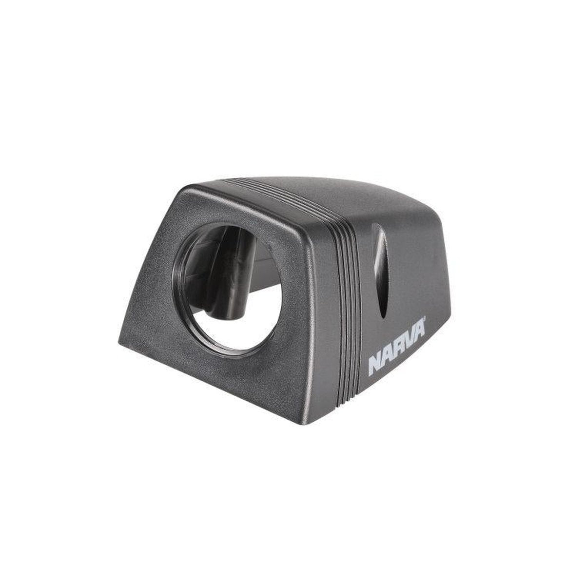 Narva Single Blank Surface Mount Housing Black 81159BL