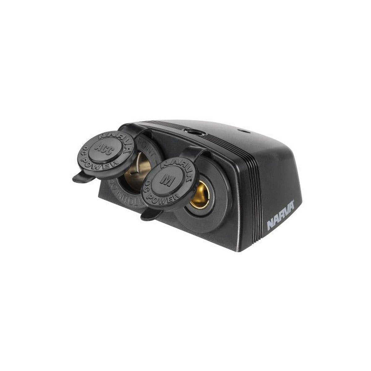 Narva HD Twin Surface Mount Socket Accessory/Merit 81164BL
