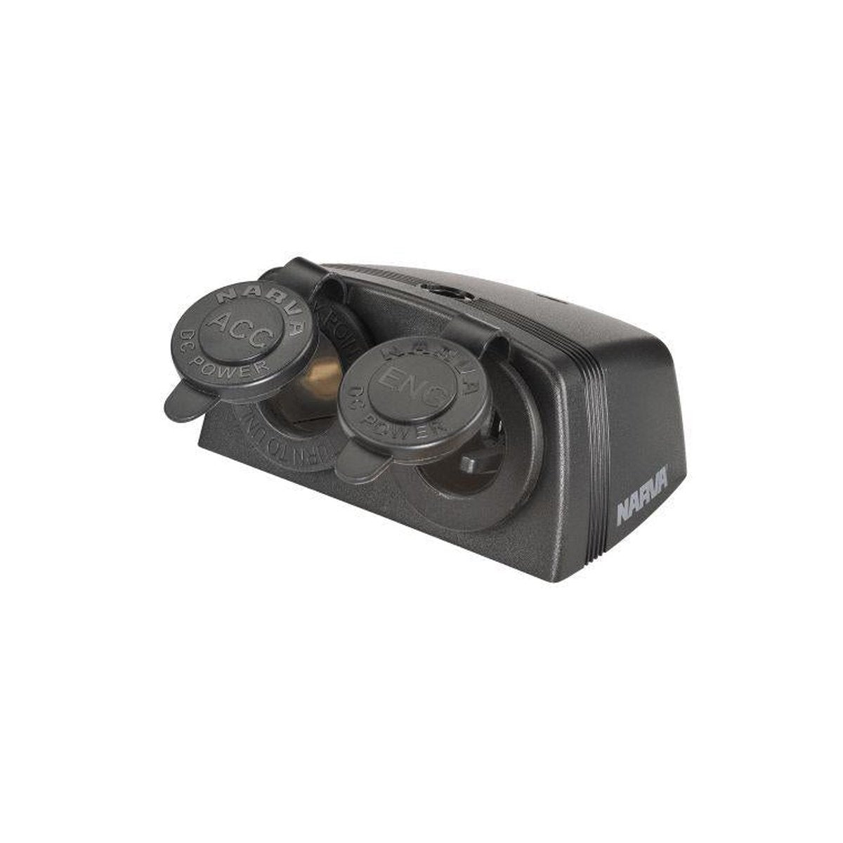 Narva HD Twin Surface Mount Socket Accessory/Engel 81165BL