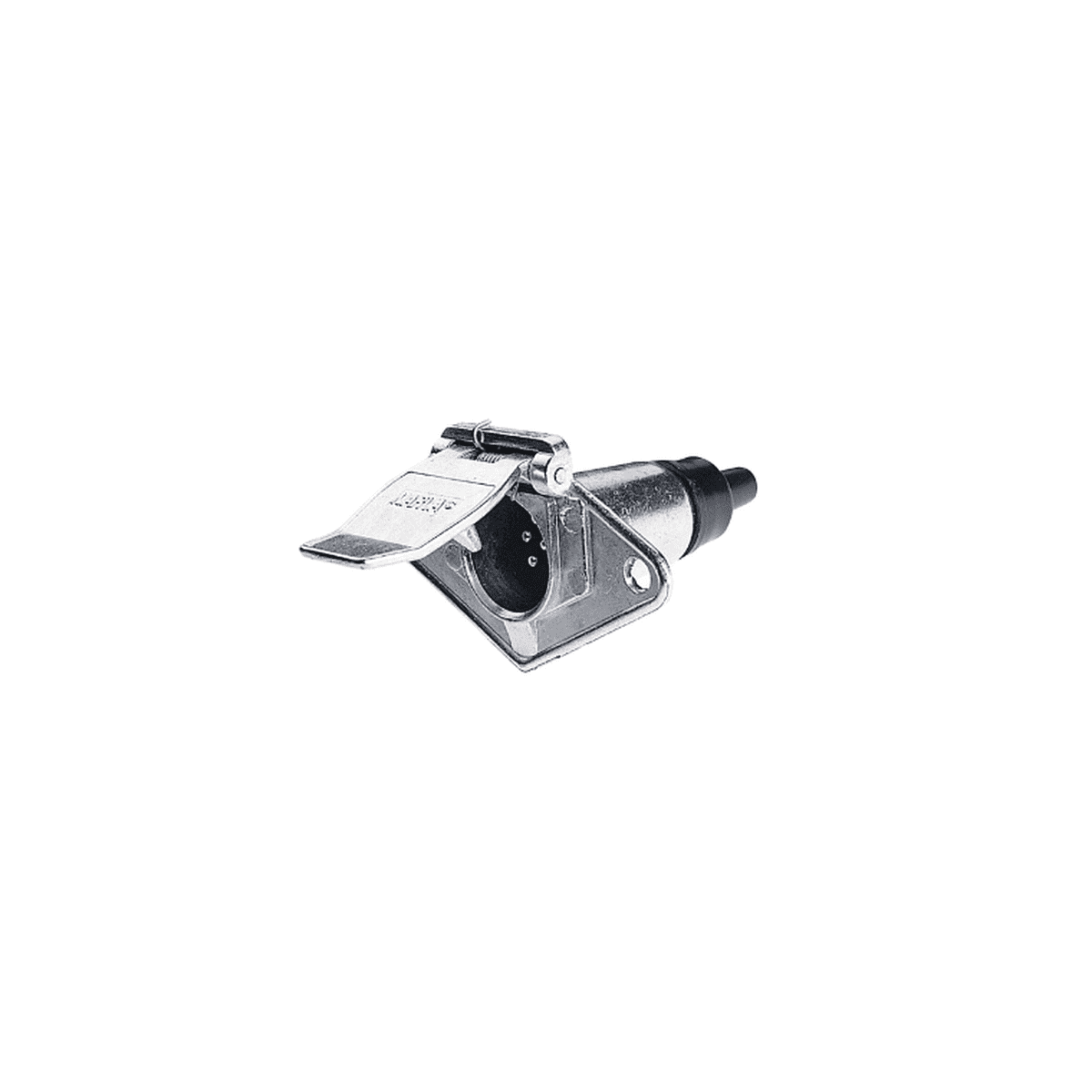 Narva Trailer Socket 7 Pin Small Round 82032BL
