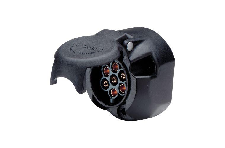 Narva Trailer Plug 7 Pin Large Round Plastic (25Pk) 82052/25