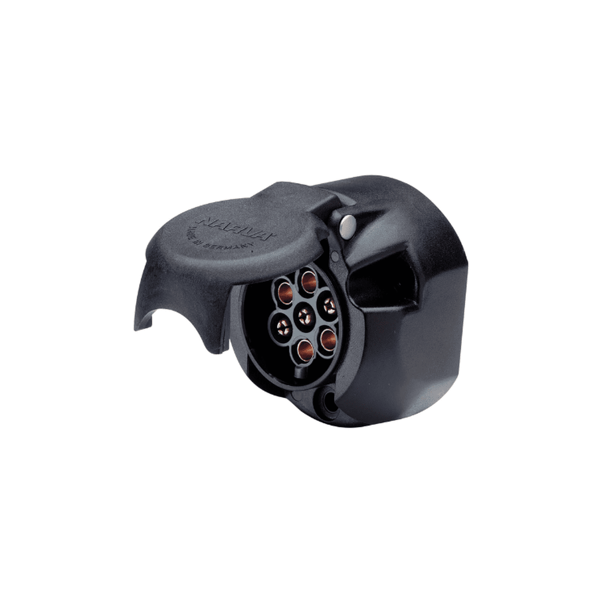 Narva Trailer Socket 5 Pin Round 82053BL