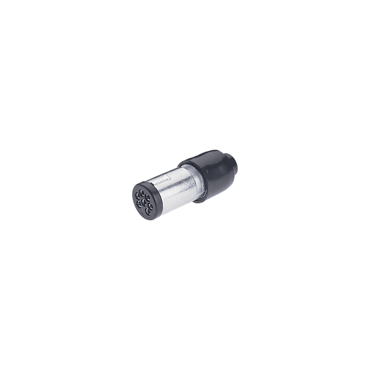 Narva 6 Pin Trailer Plug Small Round Metal 82132BL