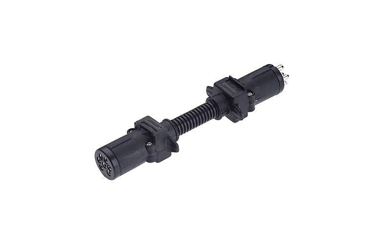 Narva Trailer Plug 7 Pin Small Round To 6 Pin Small Round 82205BL