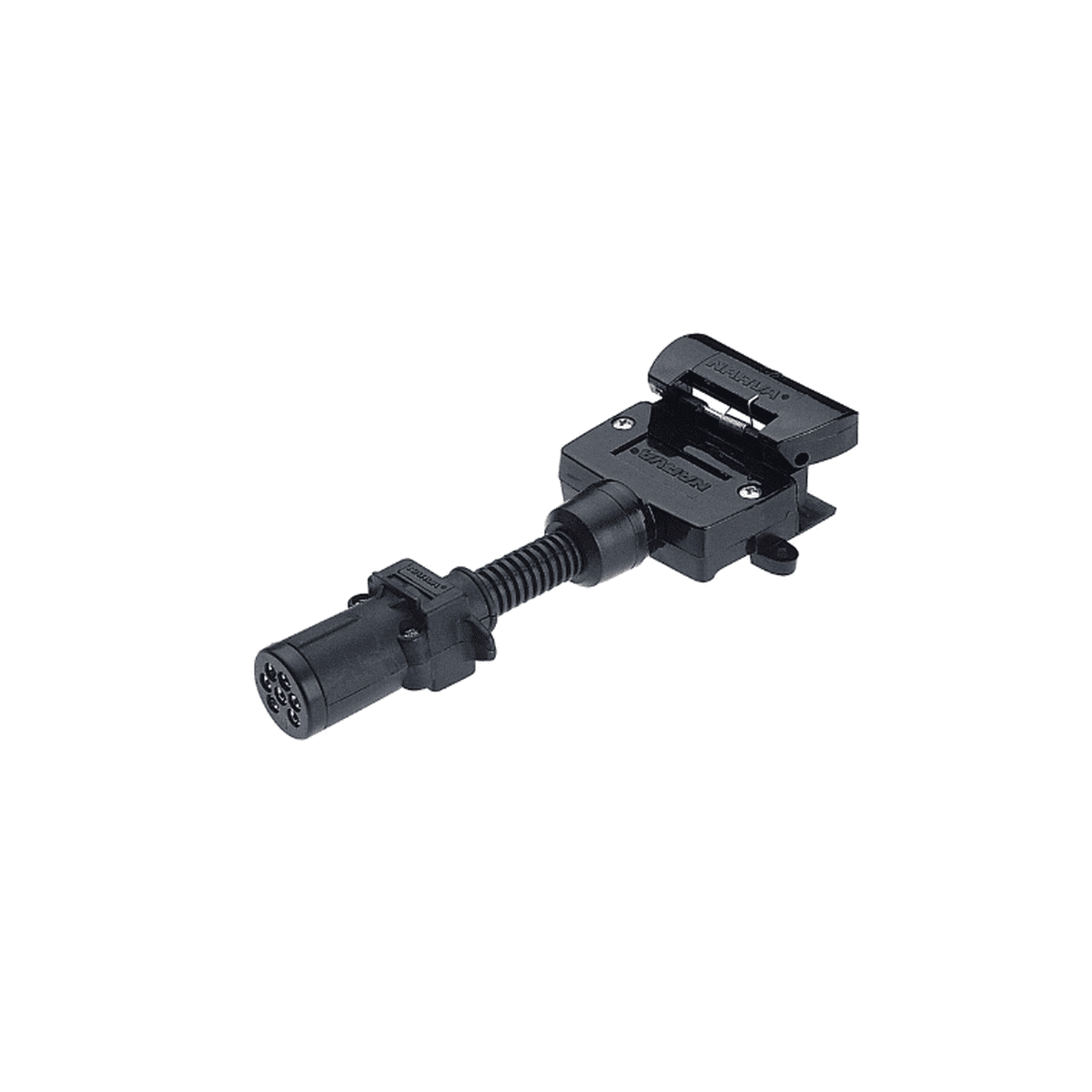 Narva Trailer Adapter Small Round to Flat 82215BL