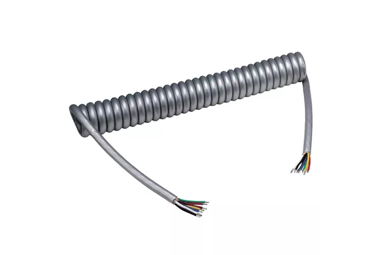 Narva Trailer Cable Suzi Coil 7 Core 4.6m No Plugs 82540