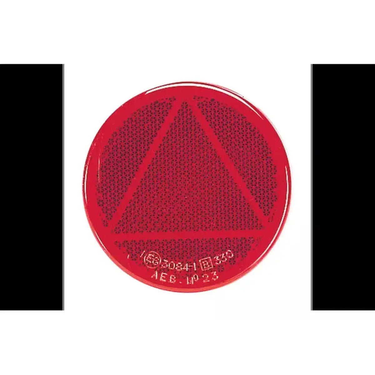 Narva Retro Reflector with Self Adhesive Round Red 65mm (50Pk) 84007/50