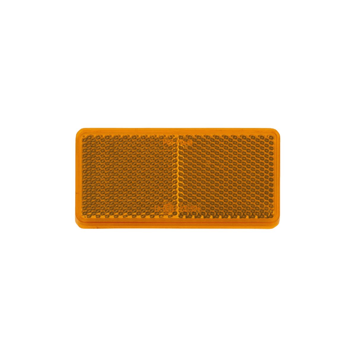 Narva Reflector Self Adhesive Amber (50Pk) 84051/50