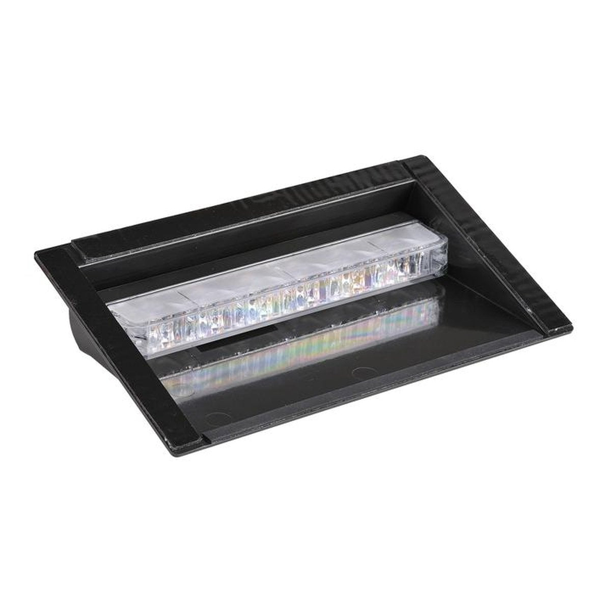 Narva Slimline LED Warning Light with Shroud Amber 12-24V 6 x 1W 85211A-S
