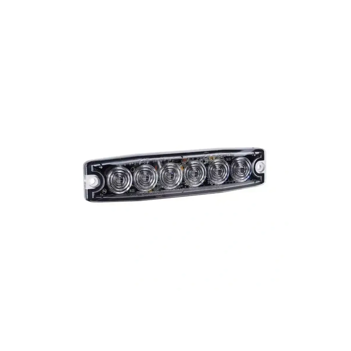 Narva High Powered Low Profile LED Warning Lamp Blue 12-24V 6 x 1W 85214B