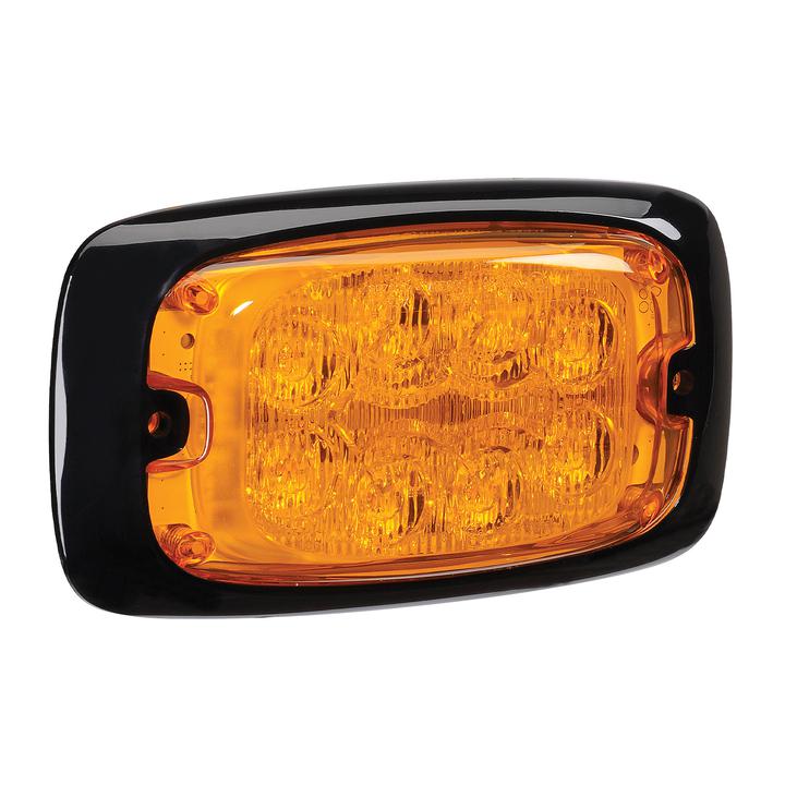 Narva LED Warning Light with 16 Flash Patterns Amber 12-24V 85223A