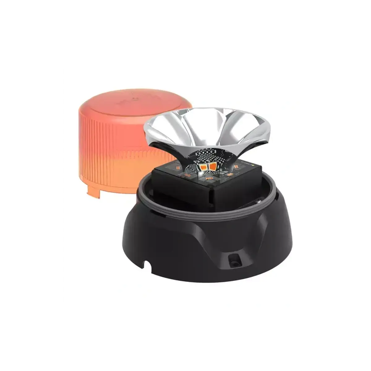 Narva LED Pulse II Flange Strobe Light Amber 85246A-1