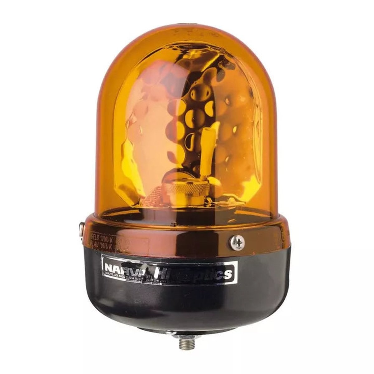 Narva Rotating Beacon Light Amber Bolt Mounted 85410A