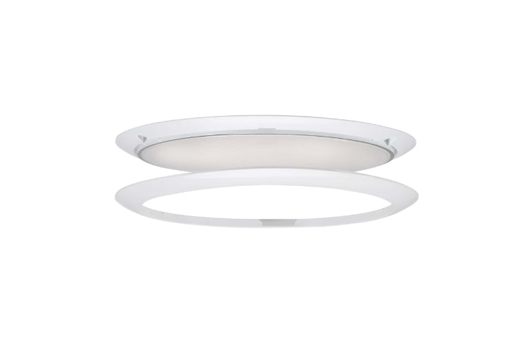 Narva LED Interior Lamp Round Saturn 12V 180mm w/ Touch On/Off Switch 87505
