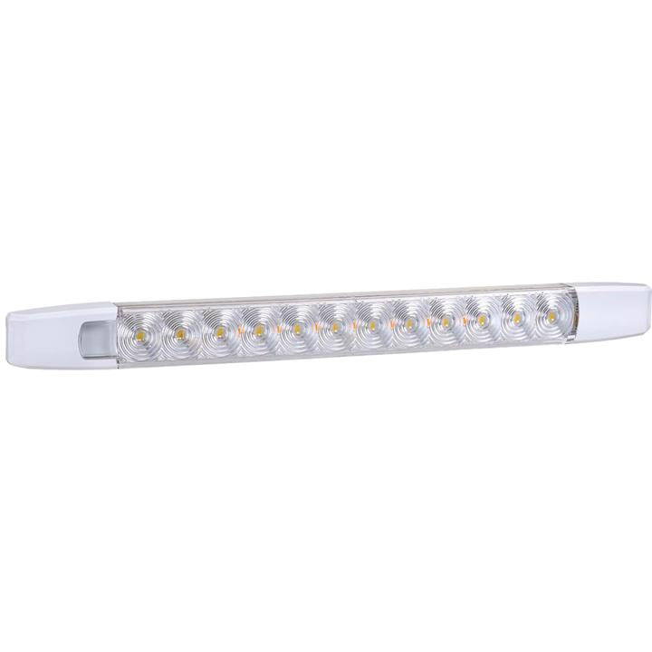 Narva LED Dual Coloured Strip Lamp White/Amber 285mm 12V 87538WA