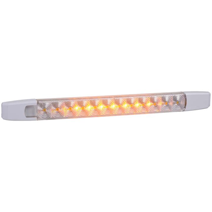 Narva LED Dual Coloured Strip Lamp White/Amber 285mm 12V 87538WA