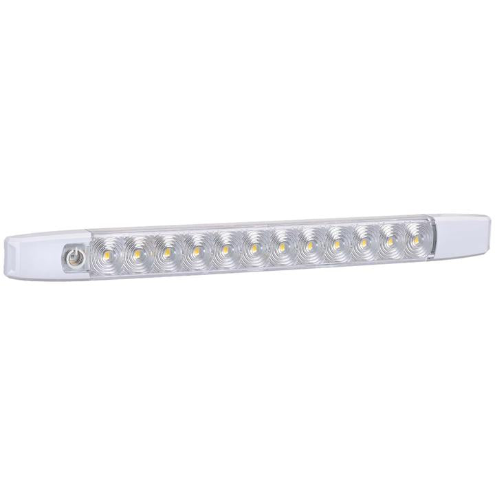 Narva LED Dual Colour Strip Lamp White/Blue 12V 87538WBBL
