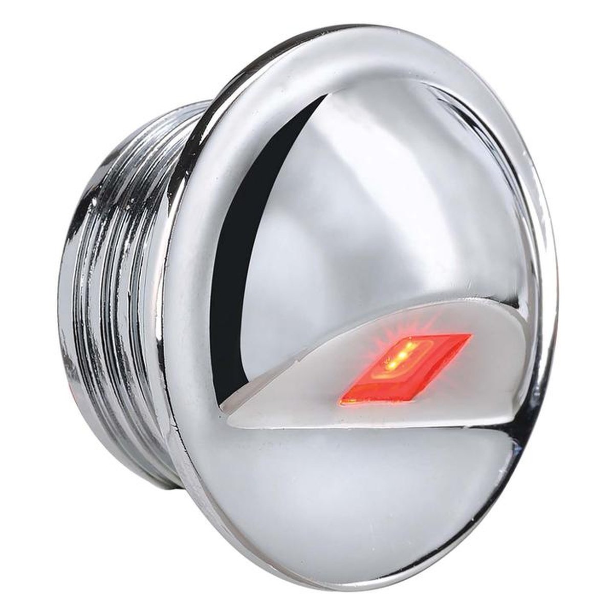 Narva LED Chrome Step Light Red 10-30V 5700K 87610BL