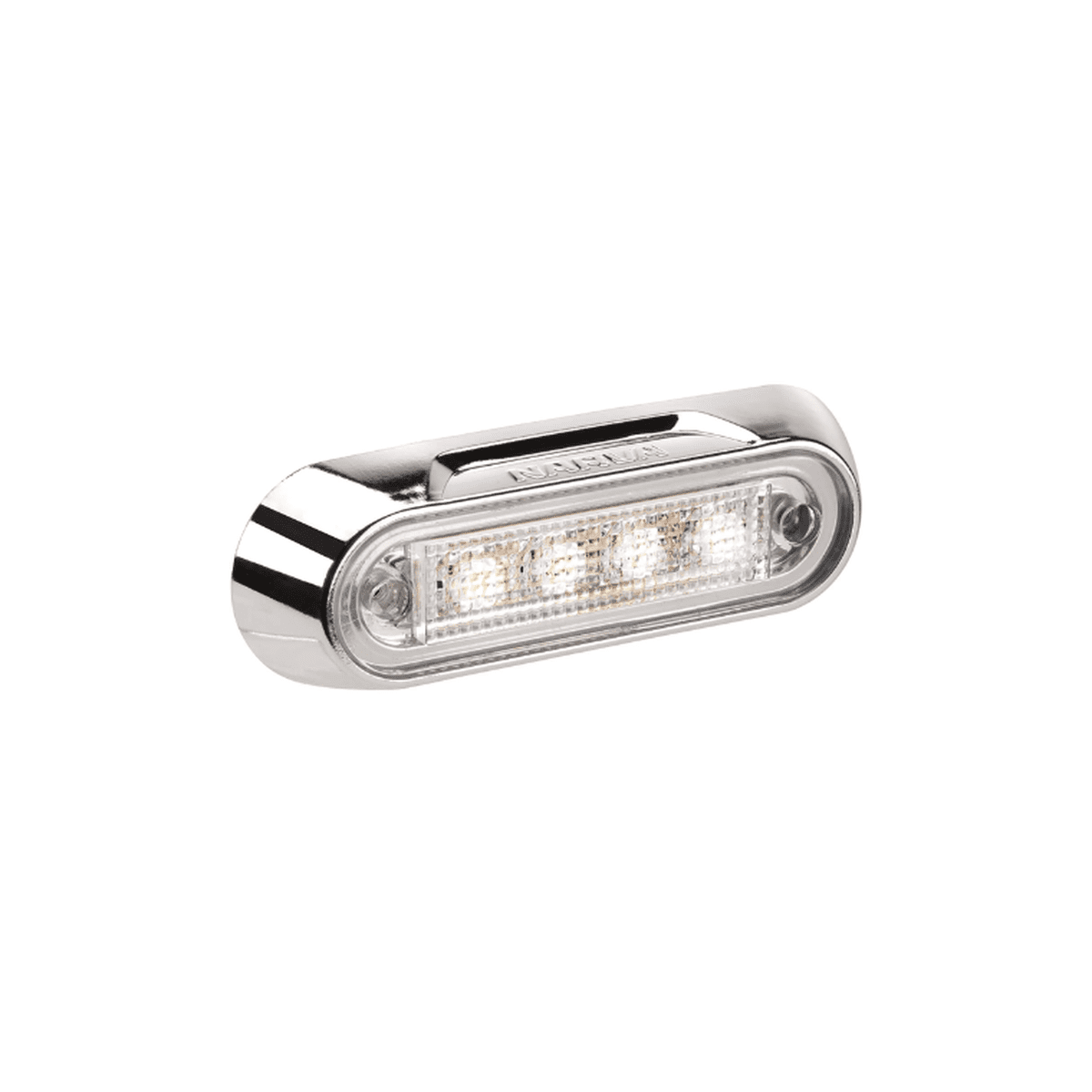 Narva LED Courtesy Lamp White/Chrome 90812CBL
