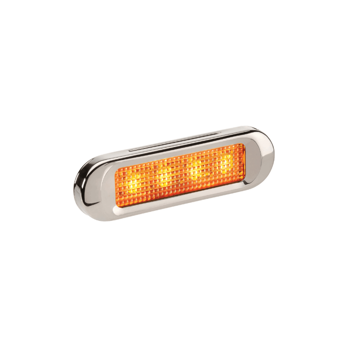 Narva LED Courtesy Lamp Amber/Stainless 90824BL