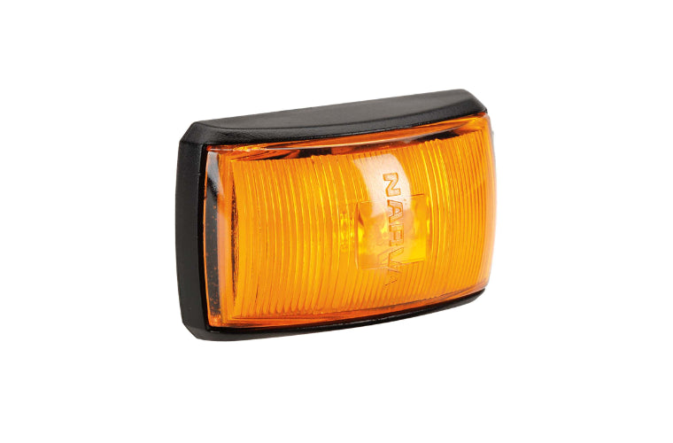 Narva LED Model 14 Front End Outline Marker Amber with Black Base 91422