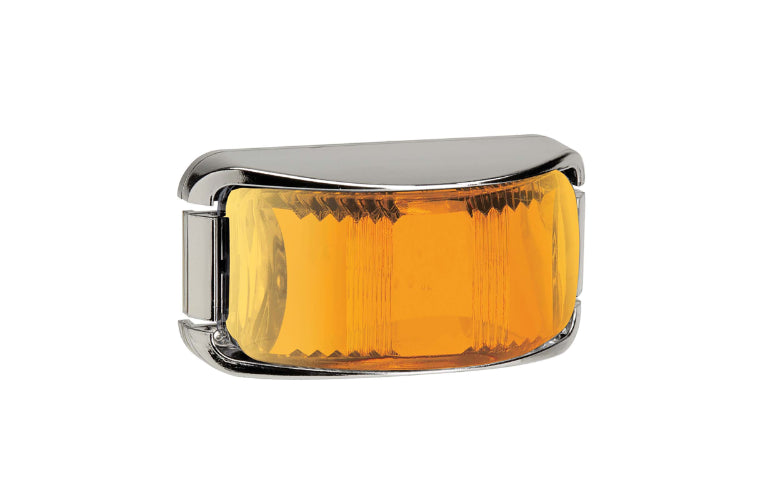 Narva LED Marker Lamp Chrome/Amber 91622C