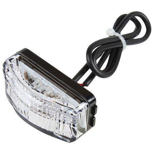 Narva Model 16 3 LED Licence Plate Lamp 9-33V 91660