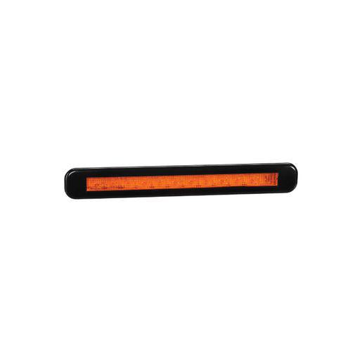Narva Model 39 LED Rear Direction Indicator Lamp Amber Black Cover 9-33V 93900