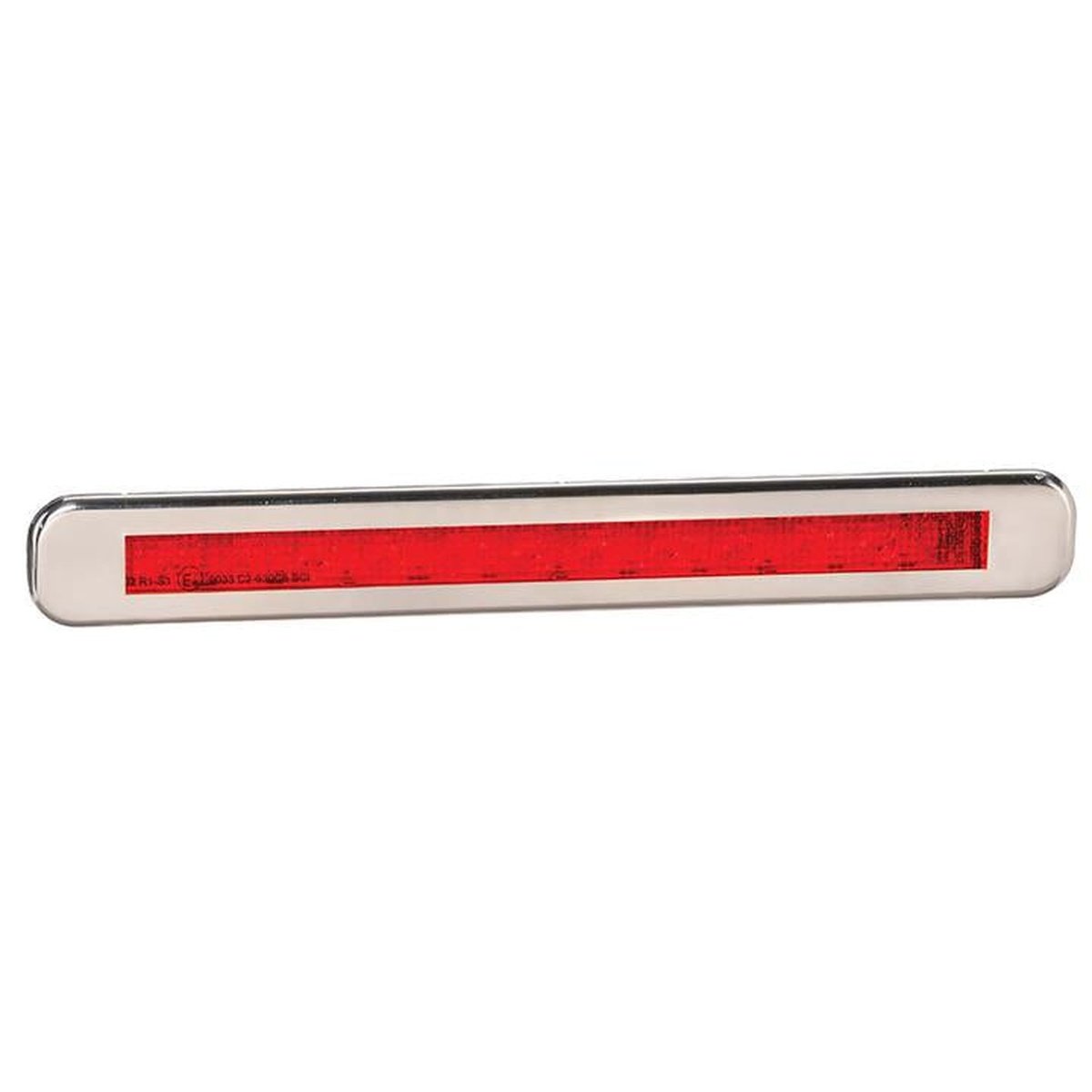 Narva Model 39 LED Stop/Tail Lamp with Stainless Steel Cover Red 9-33V 93912BL