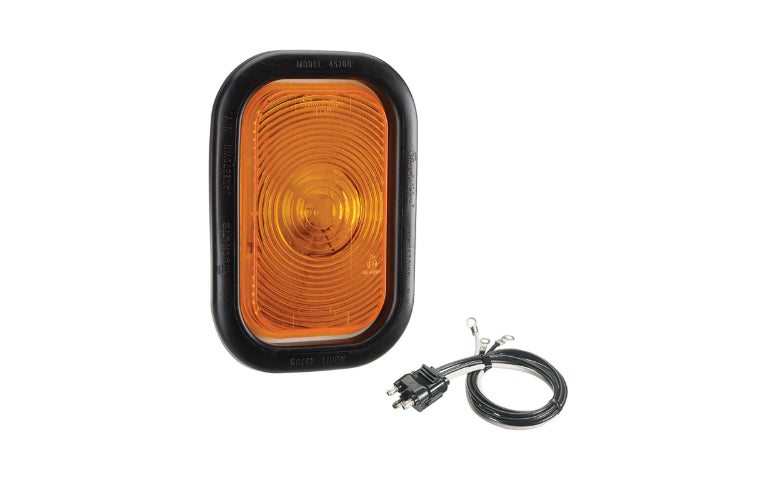 Narva Sealed Rear Direction Indicator Lamp 12V Amber w/ Vinyl Grommet 94502