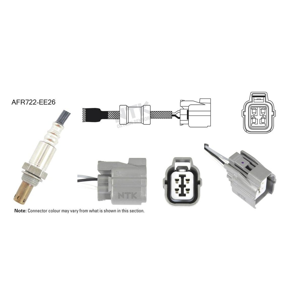 NTK Oxygen Lambda Sensor AFR722-EE26