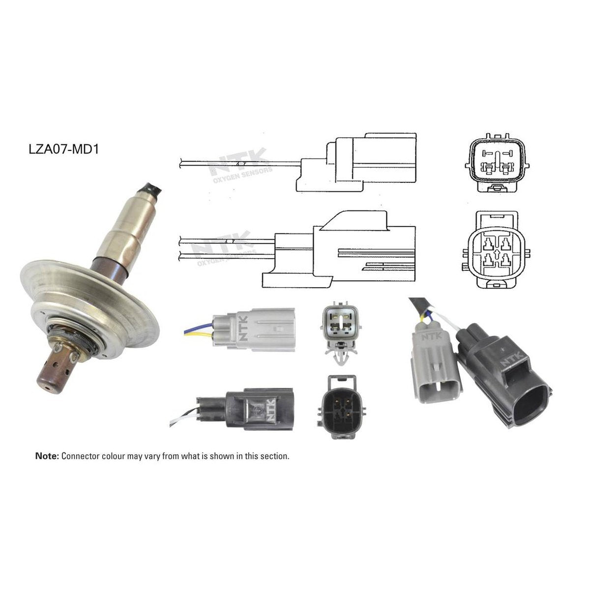 NTK Oxygen Lambda Sensor LZA07-MD1