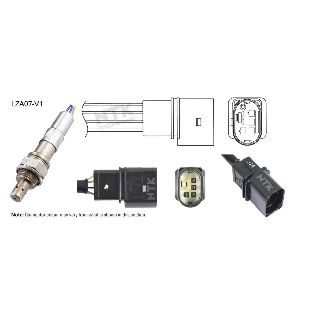 NTK Oxygen Lambda Sensor LZA07-V1