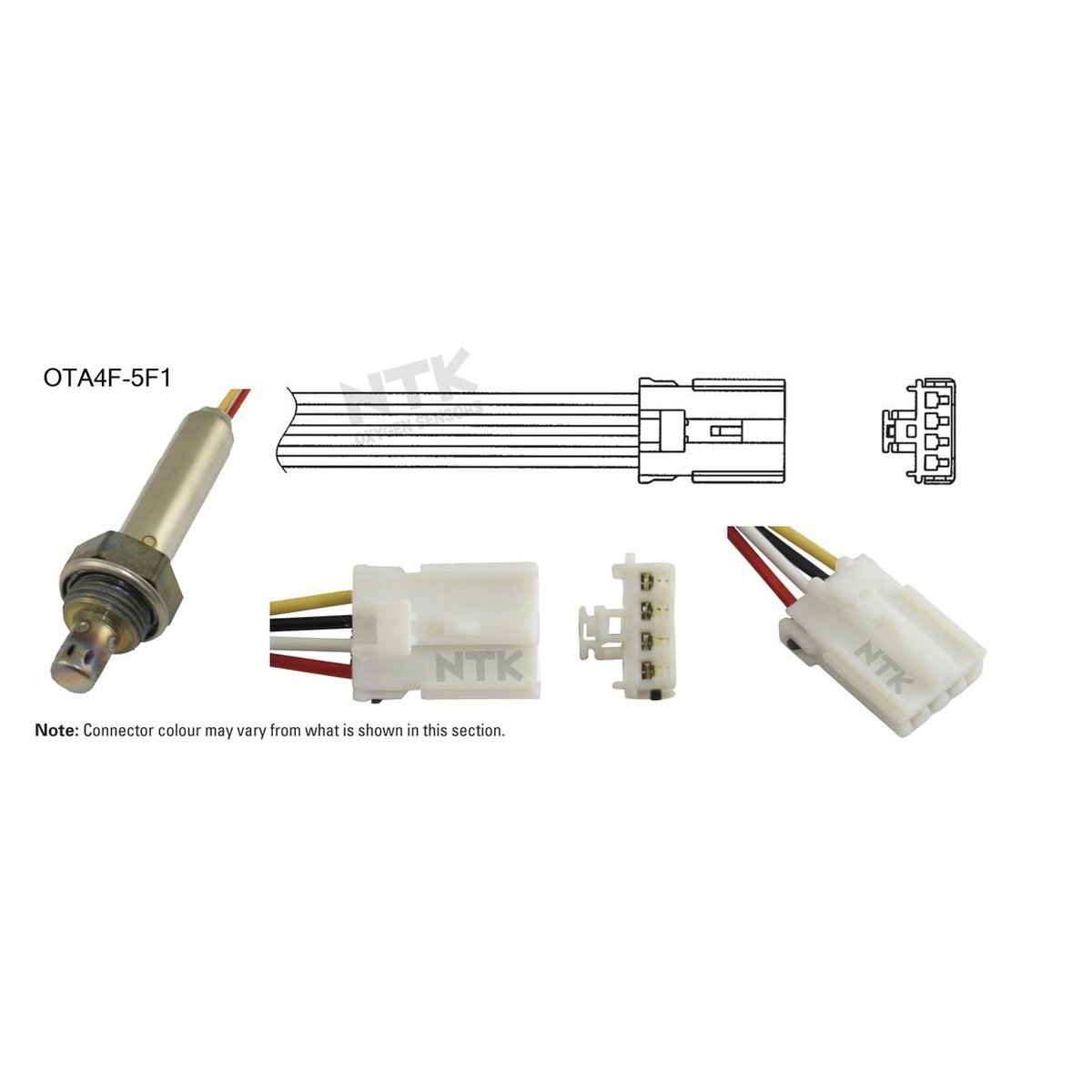 NTK Oxygen Lambda Sensor OTA4F-5F1