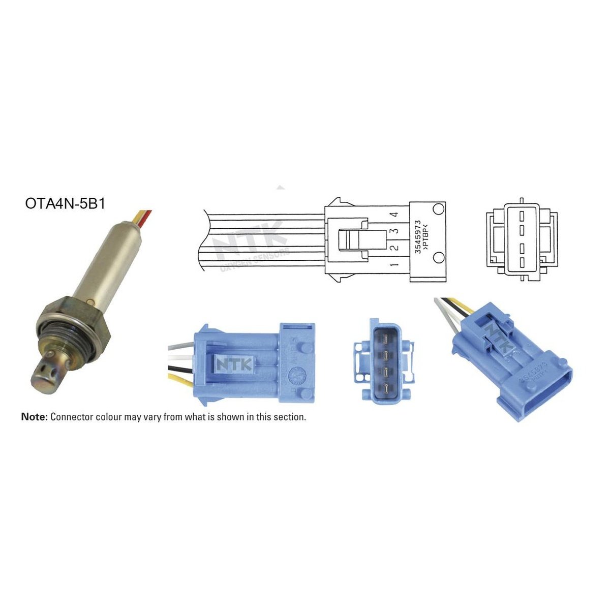 NTK Oxygen Lambda Sensor OTA4N-5B1