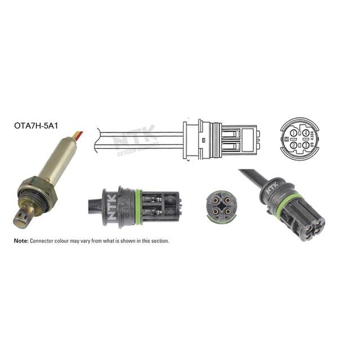 NTK Oxygen Lambda Sensor OTA7H-5A1