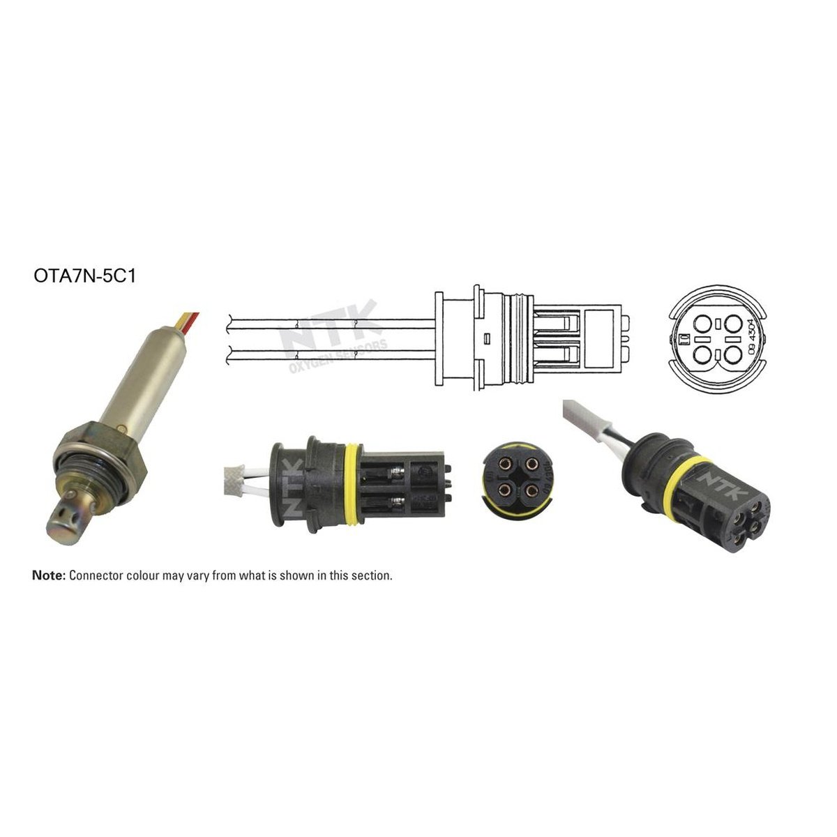 NTK Oxygen Lambda Sensor OTA7N-5C1