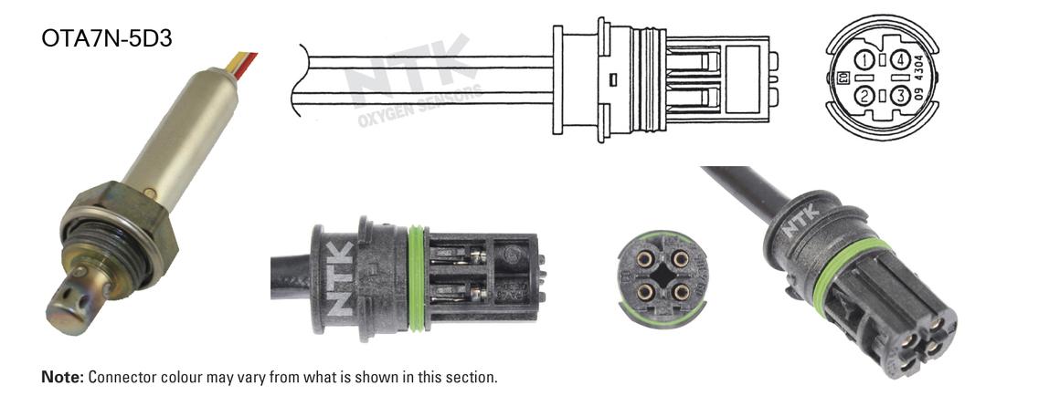 NTK Oxygen Lambda Sensor OTA7N-5D3