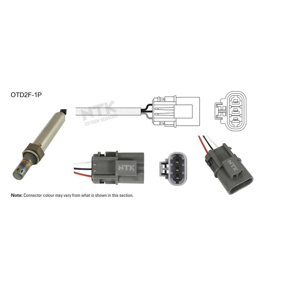 NTK Oxygen Lambda Sensor OTD2F-1P