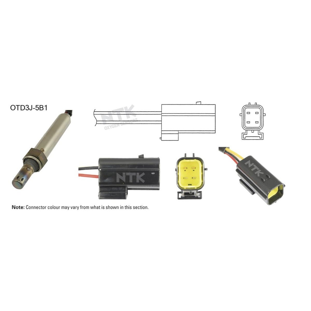 NTK Oxygen Lambda Sensor OTD3J-5B1