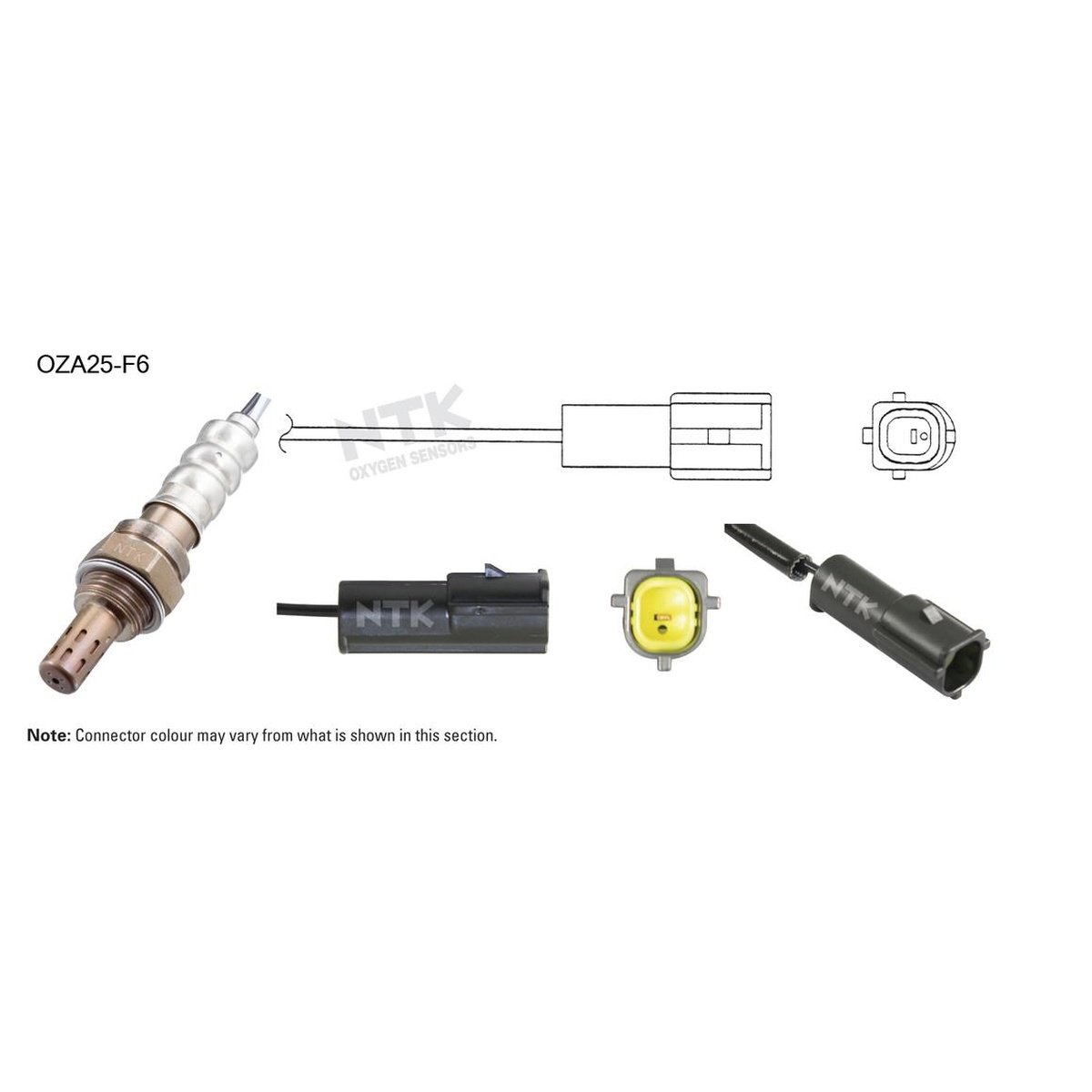 NTK Oxygen Lambda Sensor OZA25-F6