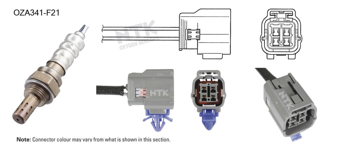 NTK Oxygen Lambda Sensor OZA341-F21