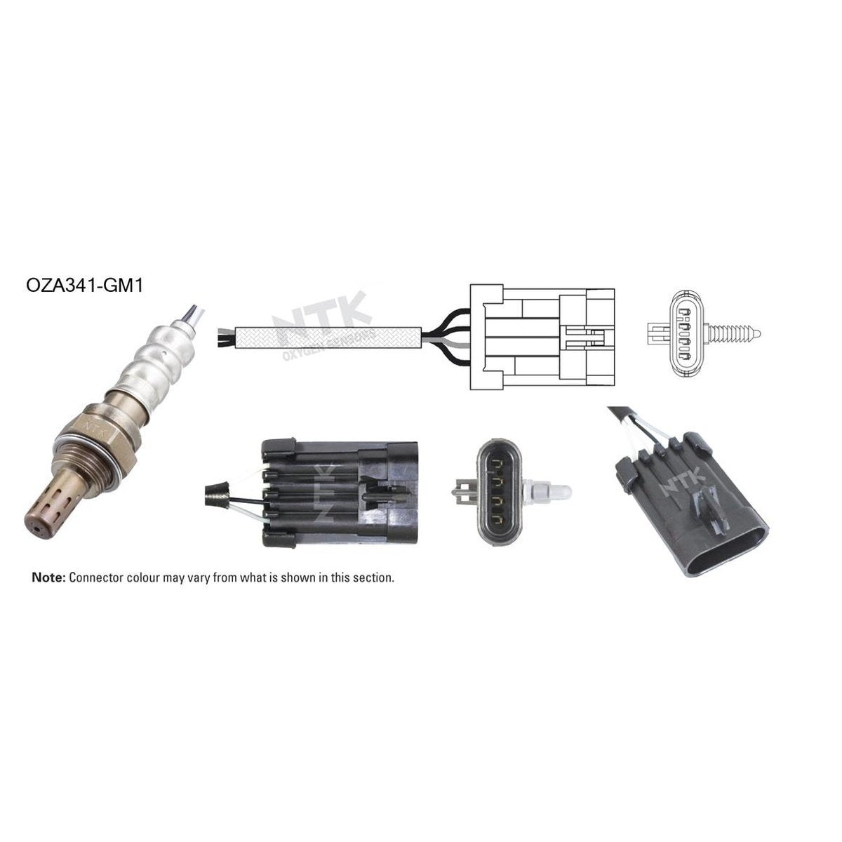 NTK Oxygen Lambda Sensor OZA341-GM1