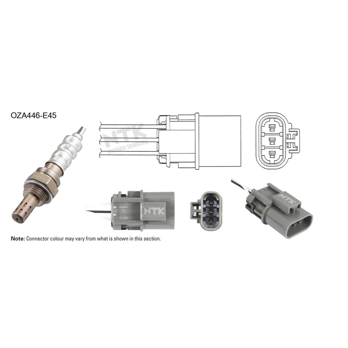 NTK Oxygen Lambda Sensor OZA446-E45