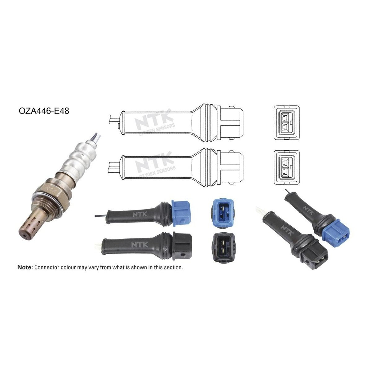 NTK Oxygen Lambda Sensor OZA446-E48