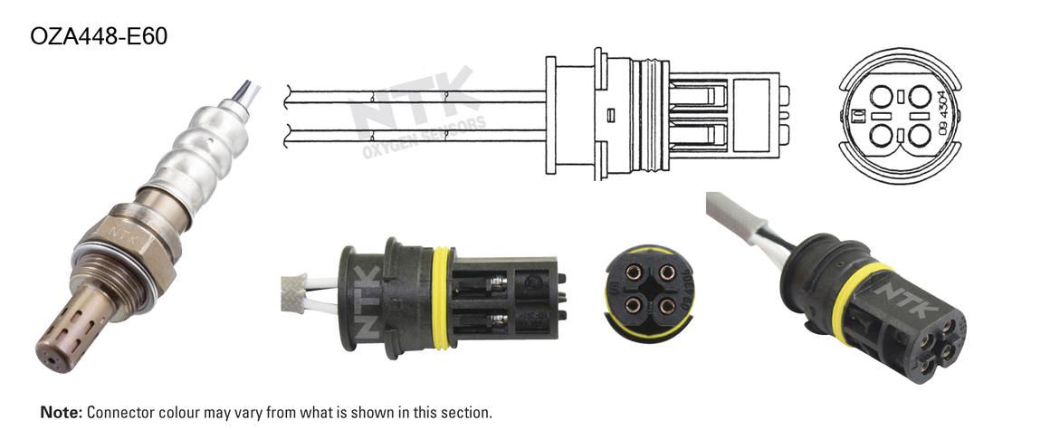 NTK Oxygen Lambda Sensor OZA448-E60