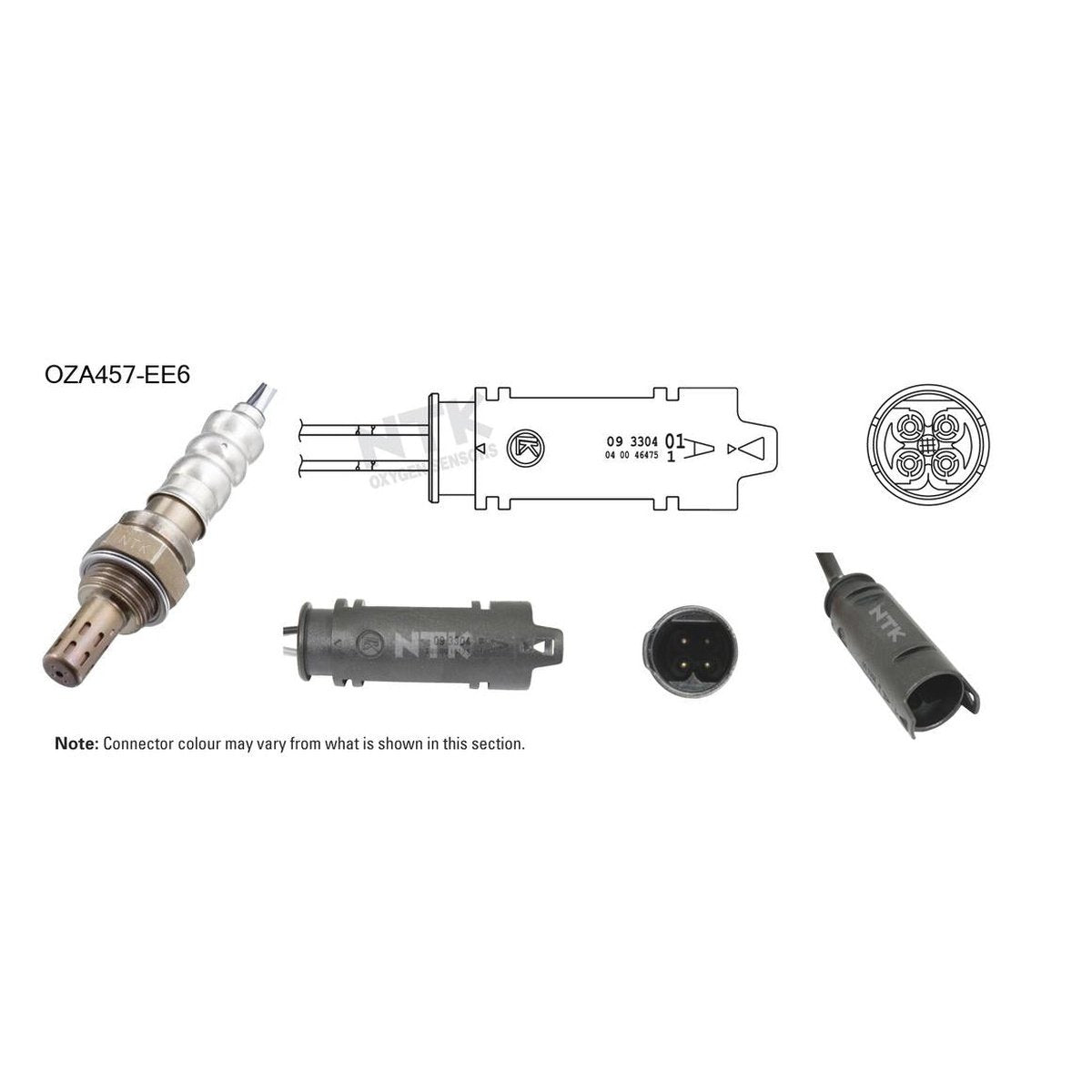 NTK Oxygen Lambda Sensor OZA457-EE6